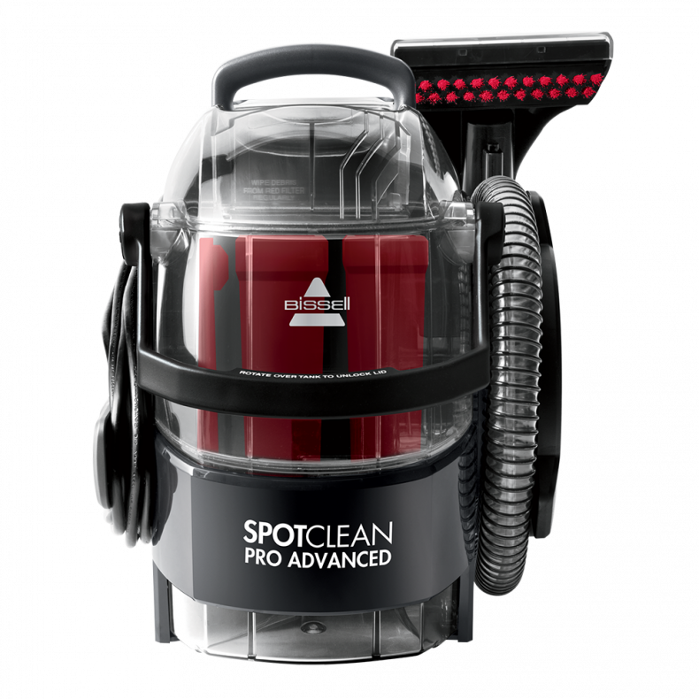 Machine Bissell SpotClean Pro Advanced - Shampouineuse professionnelle de 750W avec réservoir 2.8L et technologie HeatWave